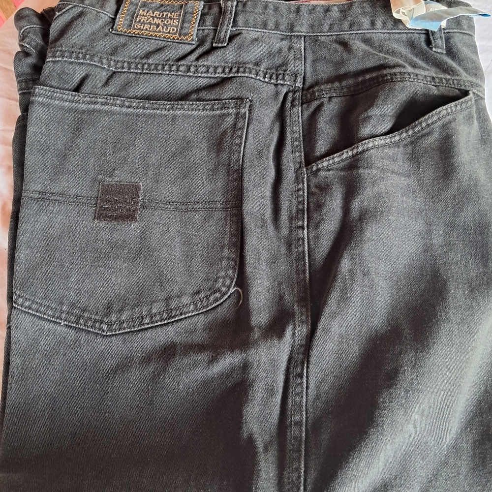 Vintage Marithe Francois Girbaud Black Men's Jeans Size 40M